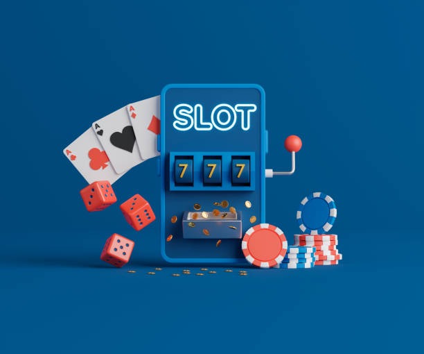Slot game interface on mobile